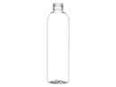 8 oz Clear 24-410 PET Cosmo Round Plastic Bottle