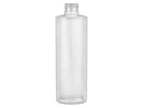 8 oz Natural-Colored 24-410 HDPE Cylinder Round Bottle