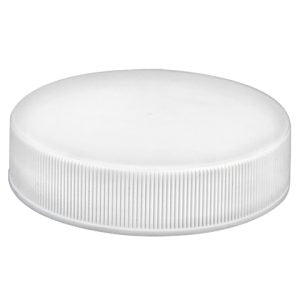 38-400 White Ribbed Cap (.030" F-217 Foam Liner)