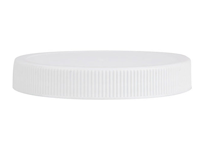 70-400 White Ribbed Cap (Universal Heat Seal Liner)