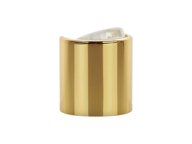 20-410 Gold Smooth Disc Top Cap (.265" Orifice)