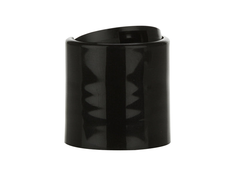 28-410 Black Smooth Disc Top Cap (.330" Orifice)
