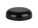 58-400 Black Smooth Dome Cap PP (Unlined)