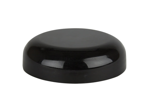 58-400 Black Smooth Dome Cap PP (Linerless)