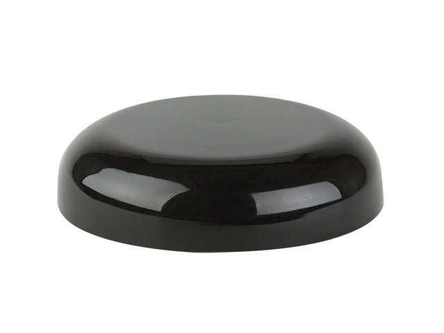 70-400 Black Dome Plastic Cap (No Liner)