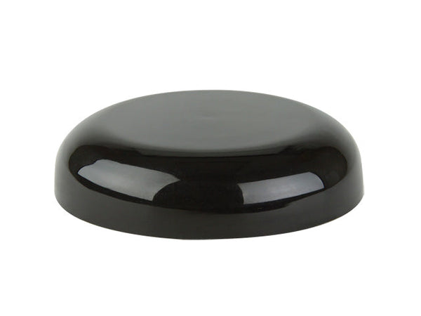 70-400 Black Dome PP Plastic Cap (No Liner)