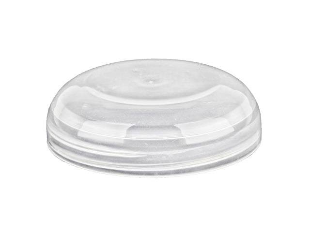 58-400 Natural-Colored Smooth Dome Plastic Cap (No Liner)