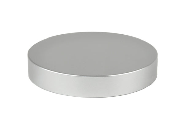 89-400 Brushed Aluminum Metal Shelled Cap (Foam Liner)