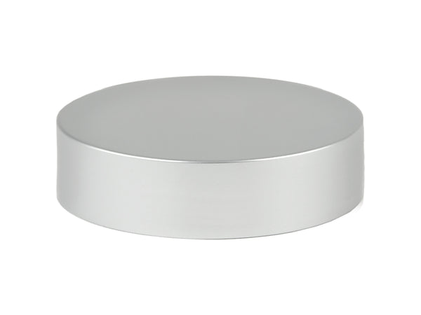 38-400 Brushed Aluminum Smooth Metal Shelled Cap (Foam Liner)