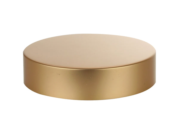 58-400 Brushed Gold Smooth Cap (Foam Liner)