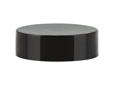 33-400 Smooth Black Plastic Cap (No Liner)