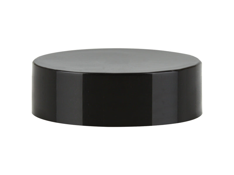 33-400 Smooth Black Plastic Cap (No Liner)