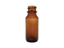 1/2 oz Amber 18-400 Boston Round Glass Bottle
