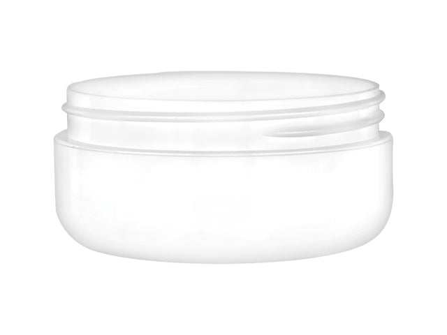 4 oz White 89-400 PP Double Walled Jar