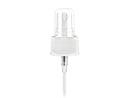 24-410 White Fine Ribbed Fine Mist Sprayer 7.6875" Dip Tube (Output 0.16cc)