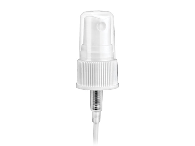20-410 White Fine Mist Sprayer 3.75" Dip Tube (Output 0.16cc)