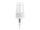20-410 White Fine Ribbed Fine Mist Sprayer 4.5" Dip Tube (Output 0.16cc)
