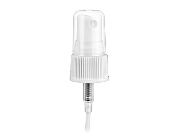 20-410 White Fine Mist Sprayer 4.5" Dip Tube (Output 0.16cc)