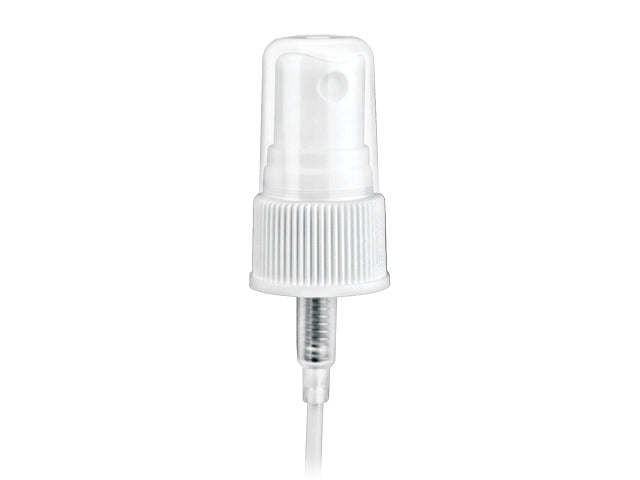 20-410 White Fine Mist Sprayer 4.125" Dip Tube (Output 0.16cc)