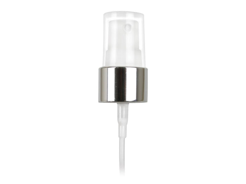 20-410 Silver Smooth Fine Mist Sprayer (5.5" Dip Tube 12 mL-14 mL)