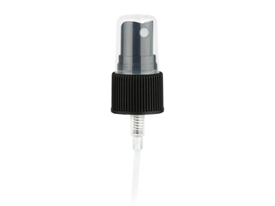 20-410 Black Fine Mist Sprayer 3.625" Dip Tube (Output 0.16cc)