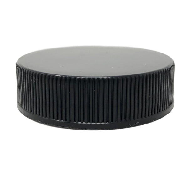 33-400 Black Ribbed Cap (Pressure Sensitive + Foam Liner)