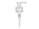 24-410 Natural-Colored Smooth Lotion Pump Lock Up Head - 8.75" Dip Tube (Output 1.2cc)