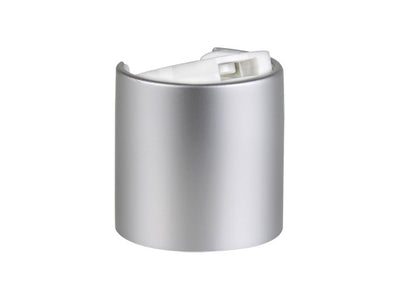 24-410 Brushed Aluminum/White Smooth Disc Top (.305" Orifice)