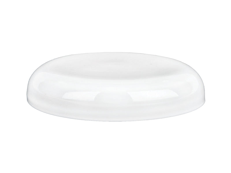 70-400 White Dome Plastic Cap (No Liner)
