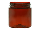 4 oz. Amber 58-400 PET Plastic Jar 100% PCR