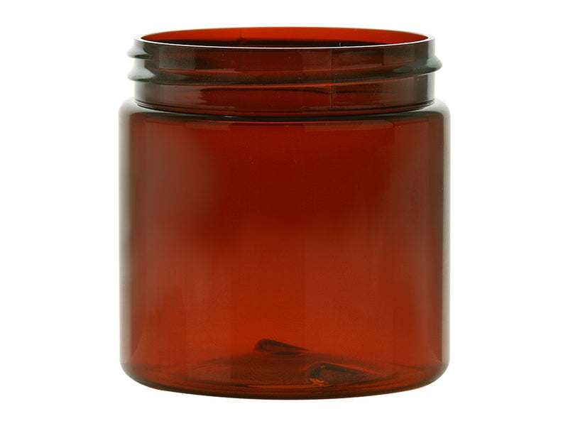4 oz. Amber 58-400 PET Jar