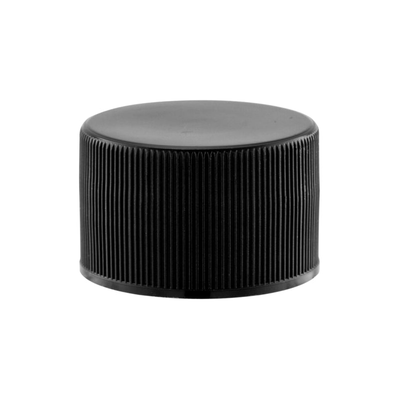 28-410 Black Ribbed Cap (Foam Liner)