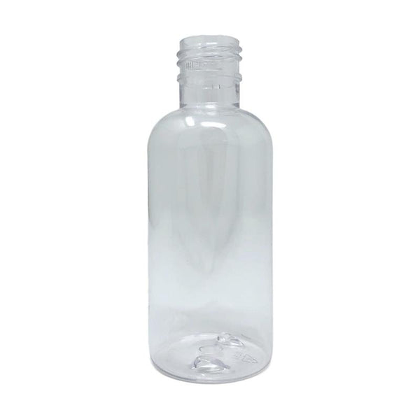 4 oz Clear 24-415 Boston Round PET Bottle