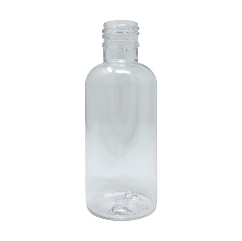 4 oz Clear 24-415 Boston Round PET Bottle